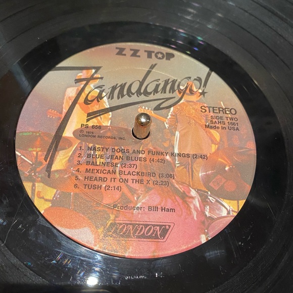 ZZ Topp Fandango! Original owner! Hear it play! Vintage! - Picture 4 of 9